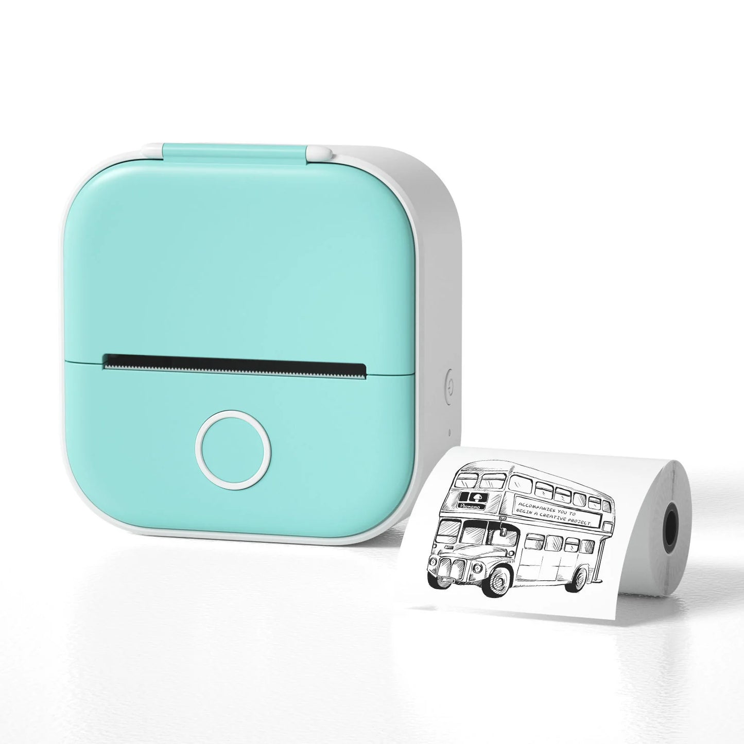Mini Bluetooth Thermal Printer – Labels, Photos & Notes