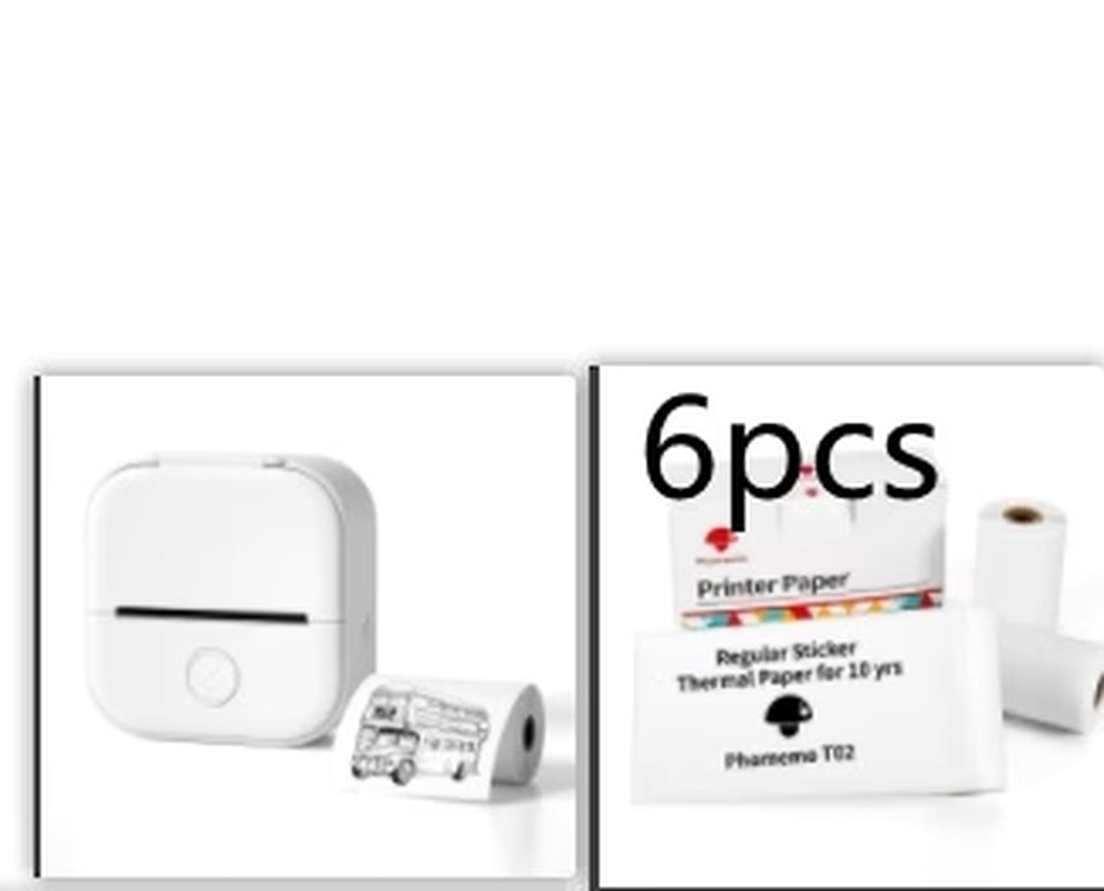 Mini Bluetooth Thermal Printer – Labels, Photos & Notes