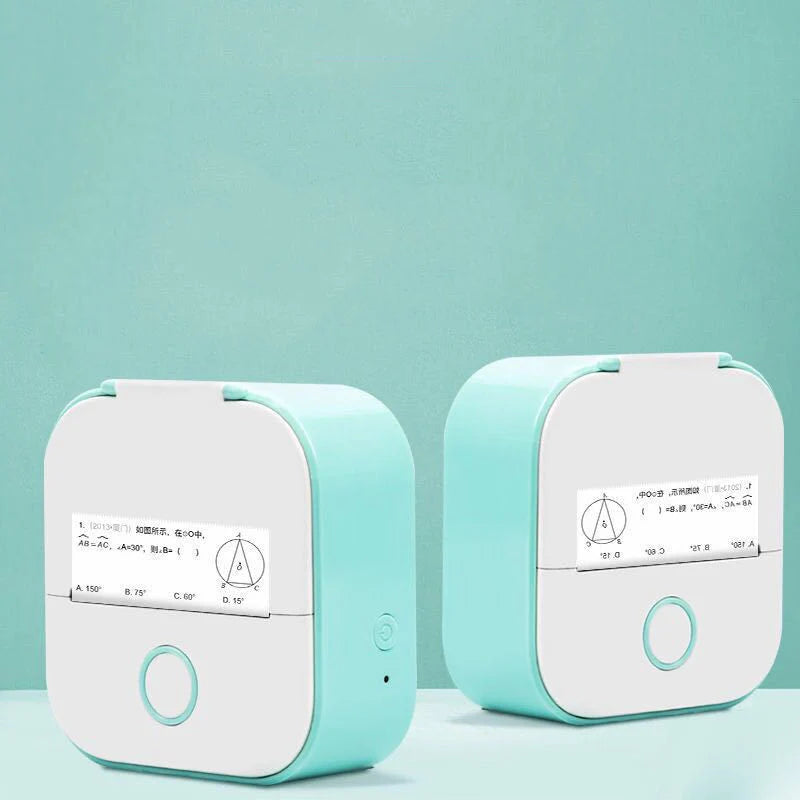 Mini Bluetooth Thermal Printer – Labels, Photos & Notes