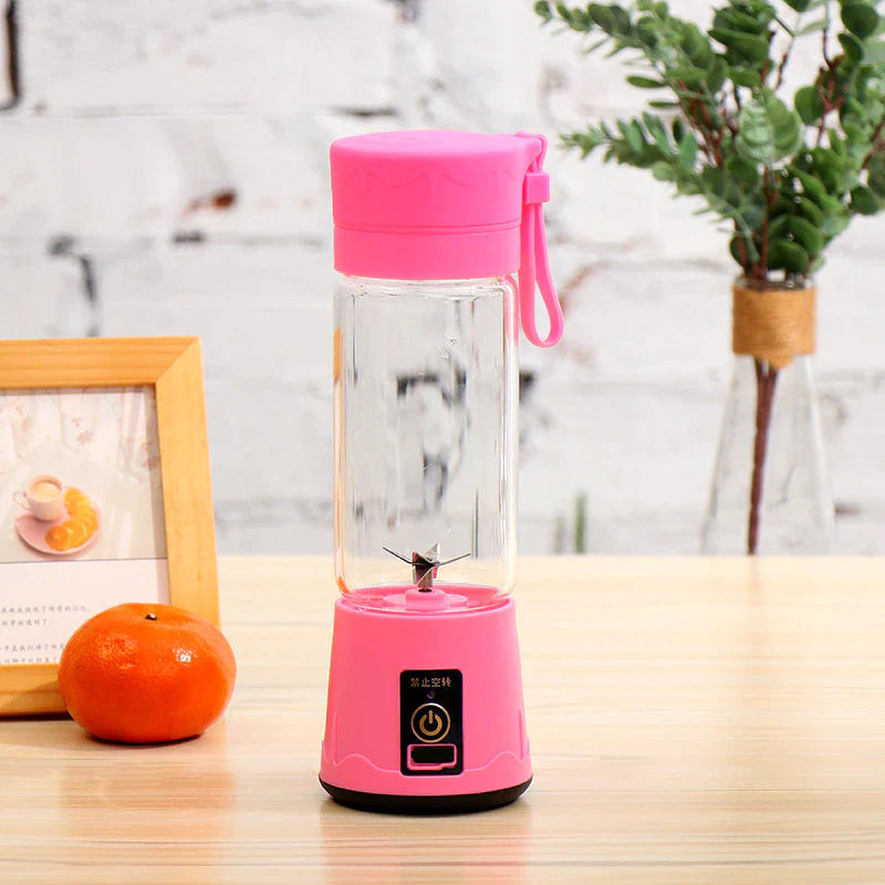 USB Rechargeable Mini Blender – 6-Blade Portable Juice & Shake Cup