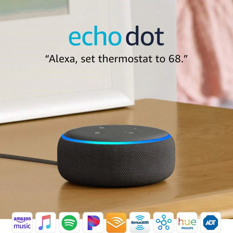 Amazon Echo Dot (3rd Gen) – Voice Control for Compatible Smart Appliances