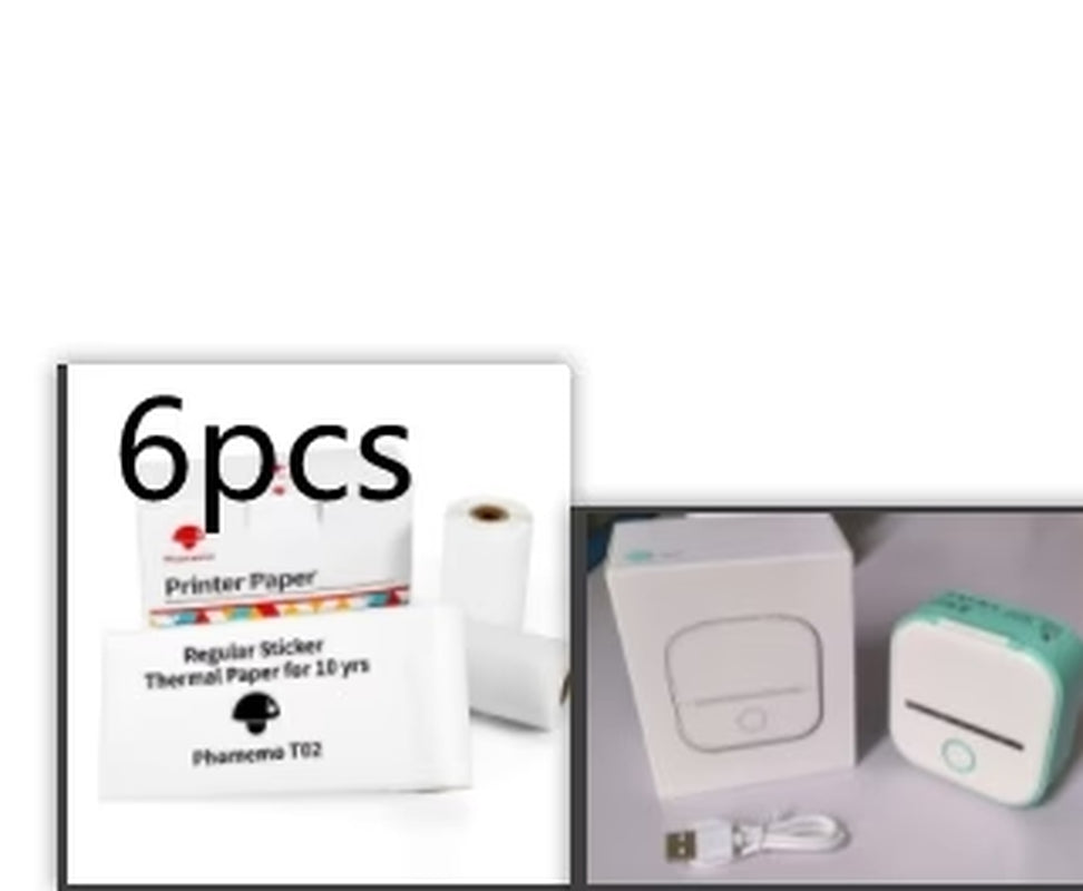 Mini Bluetooth Thermal Printer – Labels, Photos & Notes