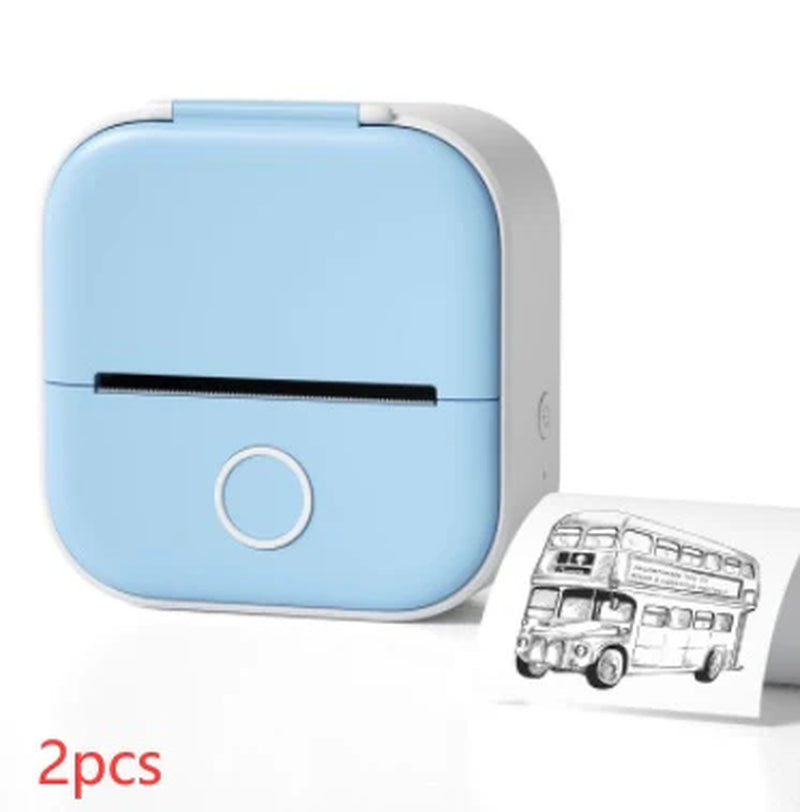 Mini Bluetooth Thermal Printer – Labels, Photos & Notes