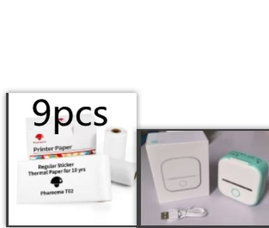 Mini Bluetooth Thermal Printer – Labels, Photos & Notes