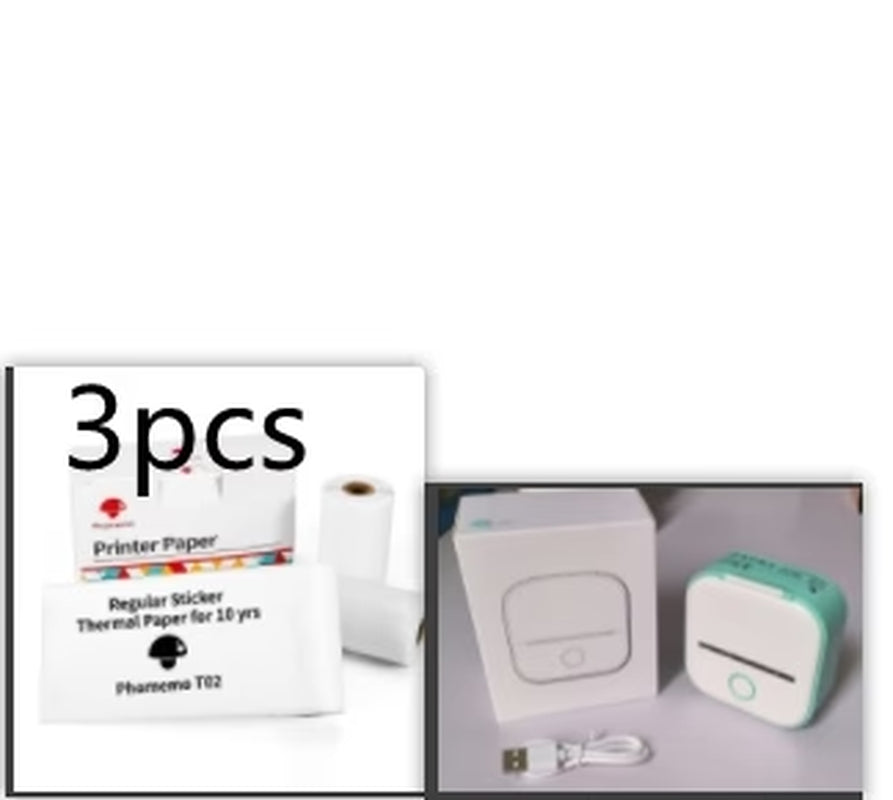 Mini Bluetooth Thermal Printer – Labels, Photos & Notes