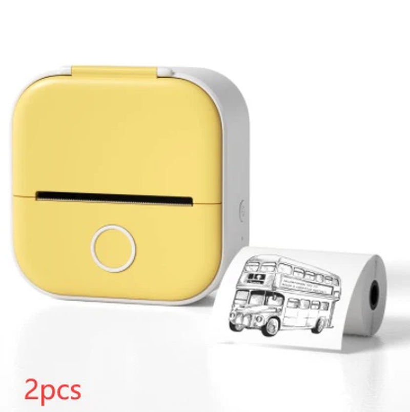 Mini Bluetooth Thermal Printer – Labels, Photos & Notes