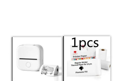 Mini Bluetooth Thermal Printer – Labels, Photos & Notes