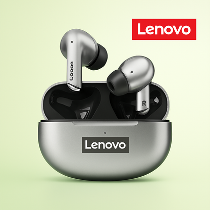100% Original Lenovo LP5 Wireless Bluetooth Earbuds Hifi Music Earphone with Mic Headphones Sports Waterproof Headset 2022 New