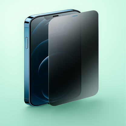 Privacy Tempered Glass Screen Protector – Full Coverage for iPhone 8 to 14 Pro Max