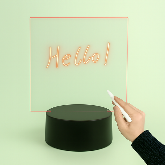 LED Writing Board – Battery Powered with Color Changing Light & Marker