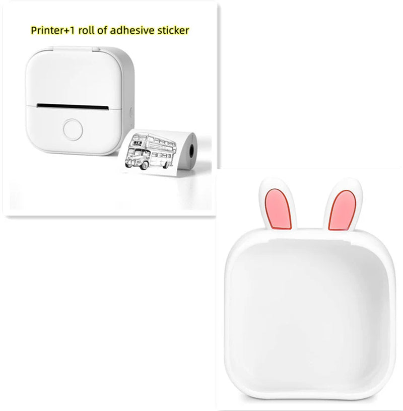Mini Bluetooth Thermal Printer – Labels, Photos & Notes