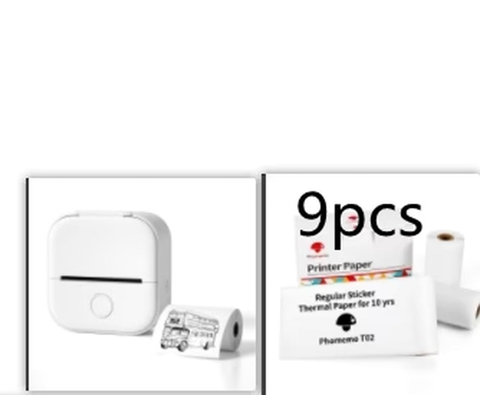 Mini Bluetooth Thermal Printer – Labels, Photos & Notes