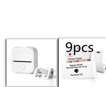 Mini Bluetooth Thermal Printer – Labels, Photos & Notes