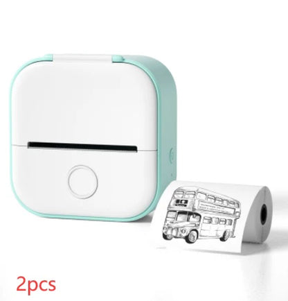 Mini Bluetooth Thermal Printer – Labels, Photos & Notes