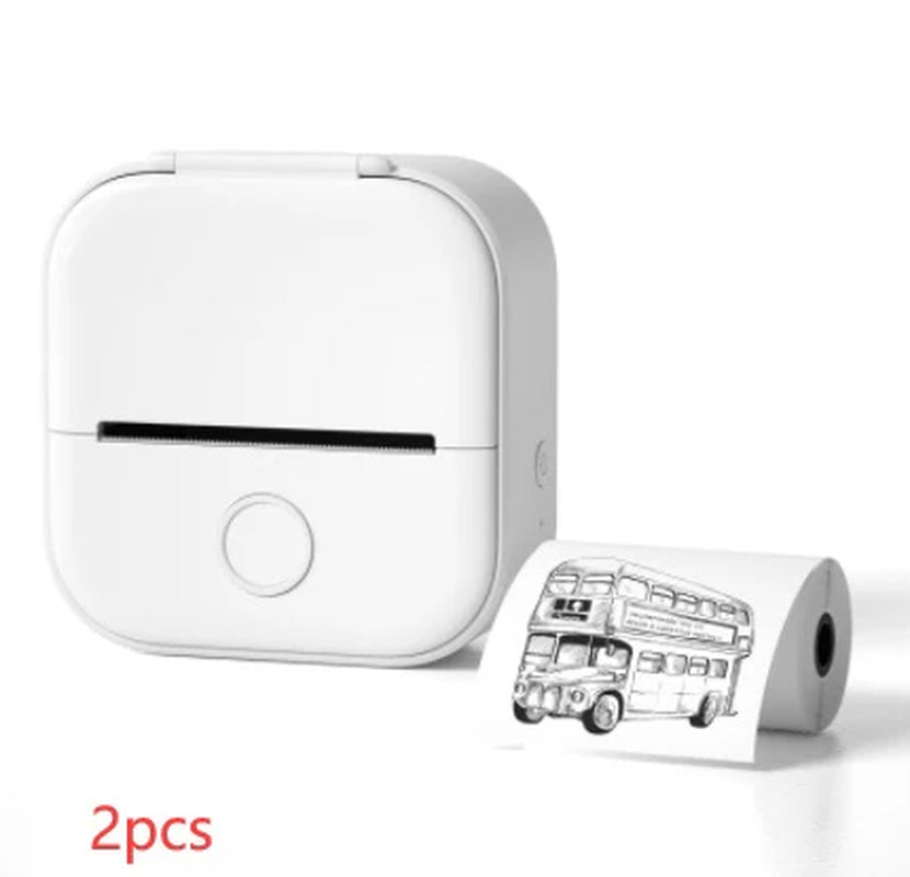 Mini Bluetooth Thermal Printer – Labels, Photos & Notes