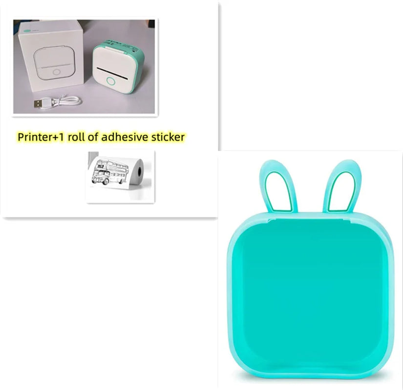 Mini Bluetooth Thermal Printer – Labels, Photos & Notes