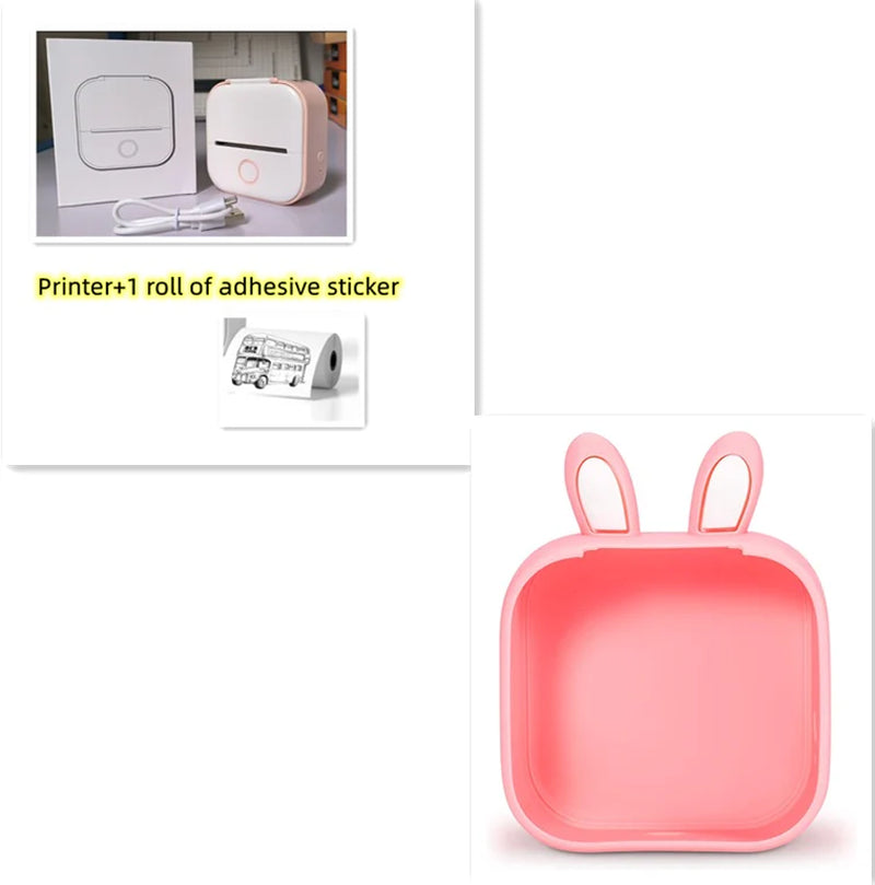 Mini Bluetooth Thermal Printer – Labels, Photos & Notes