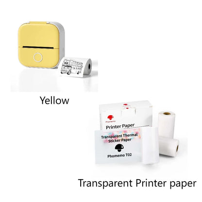 Mini Bluetooth Thermal Printer – Labels, Photos & Notes