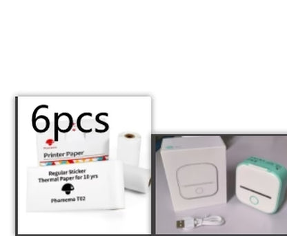 Mini Bluetooth Thermal Printer – Labels, Photos & Notes