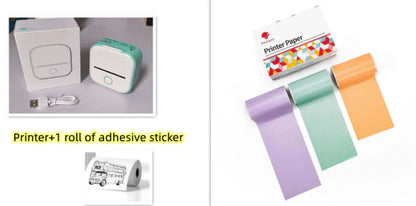 Mini Bluetooth Thermal Printer – Labels, Photos & Notes