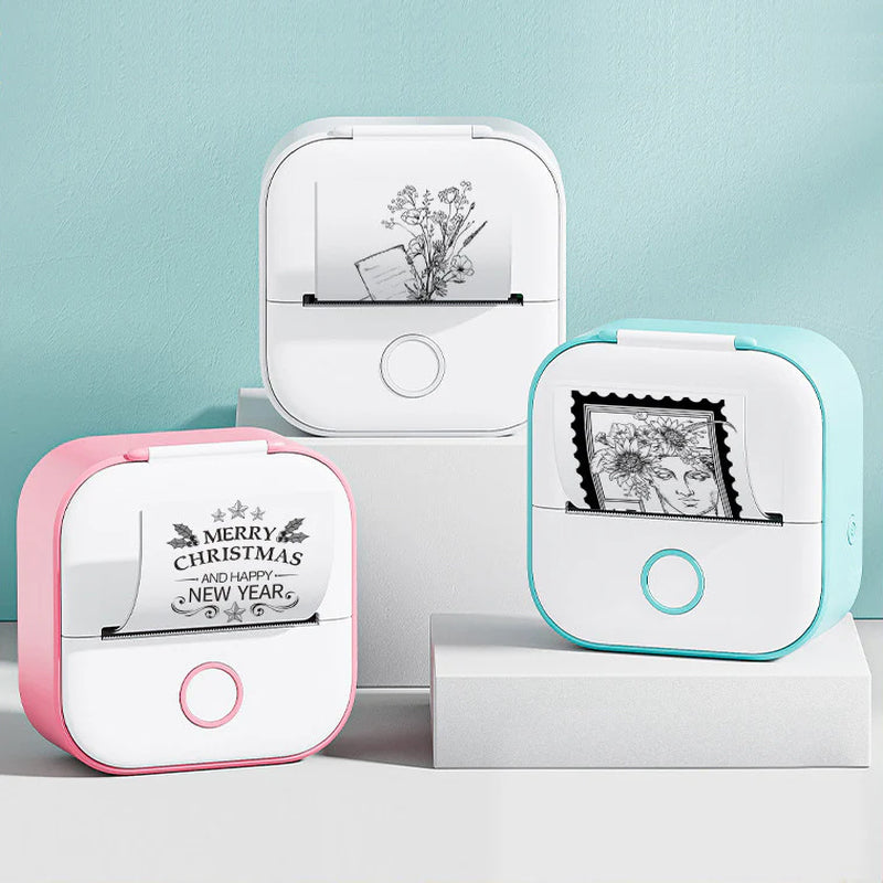 Mini Bluetooth Thermal Printer – Labels, Photos & Notes