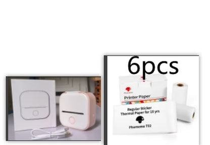 Mini Bluetooth Thermal Printer – Labels, Photos & Notes