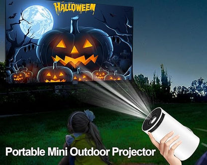 Mini Movie Projector 4K 1080P Support