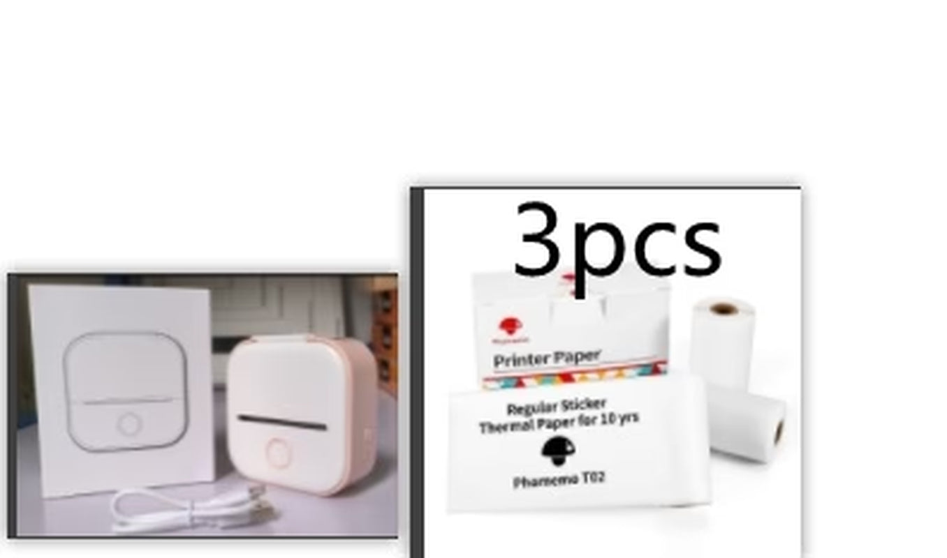 Mini Bluetooth Thermal Printer – Labels, Photos & Notes