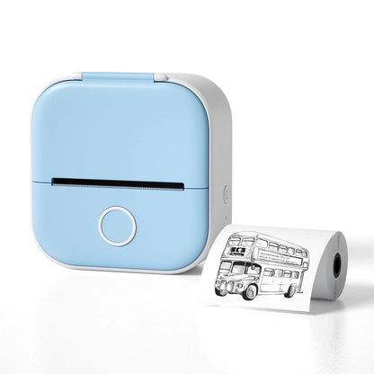 Mini Bluetooth Thermal Printer – Labels, Photos & Notes