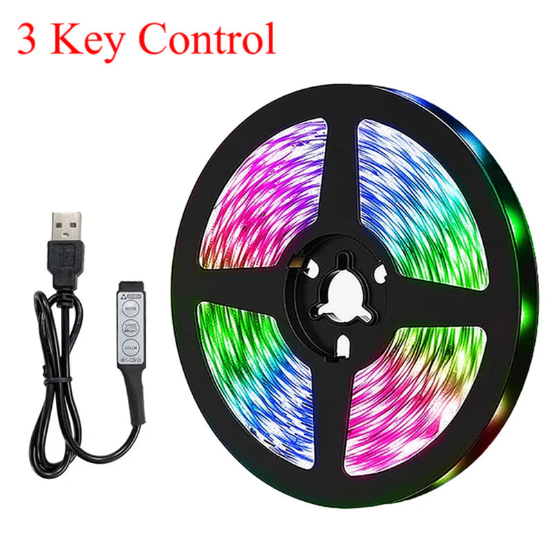 LED Strip Lights with Infrared Bluetooth Controller