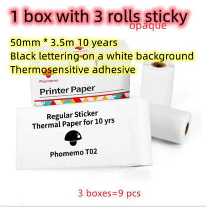 Mini Bluetooth Thermal Printer – Labels, Photos & Notes