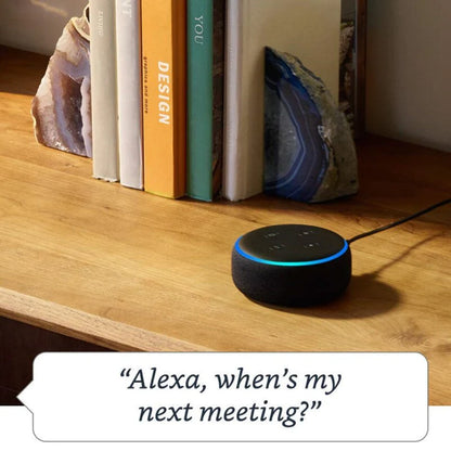 Amazon Echo Dot (3rd Gen) – Voice Control for Compatible Smart Appliances
