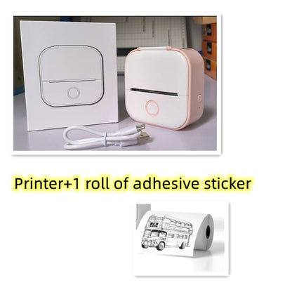 Mini Bluetooth Thermal Printer – Labels, Photos & Notes